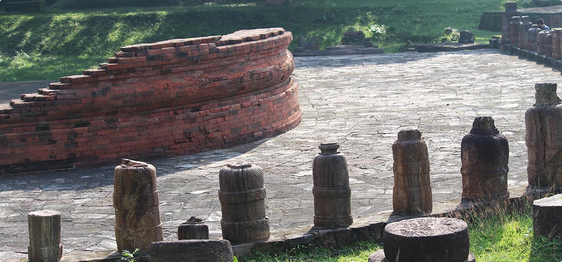 Majestic ruins of Lalitgiri 